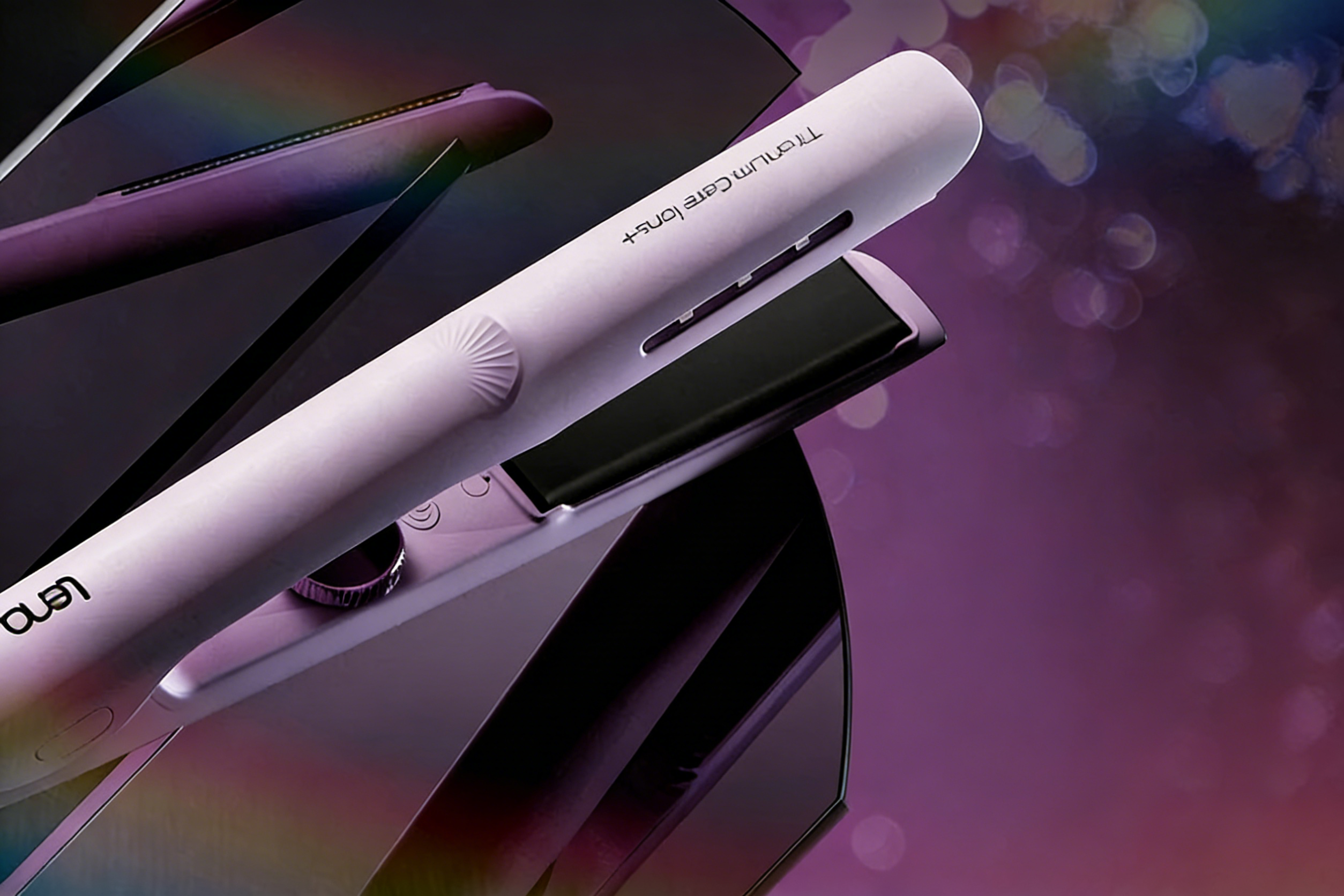 LENA H12 Prancha Profissional Titanium Care Ions+：Cabelos Leves e Sedosos, Feitos com Perfeição!