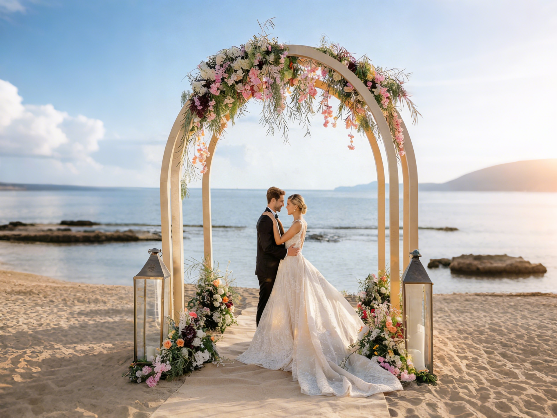 Segredos Profissionais para um Penteado de Casamento na Praia dos Sonhos