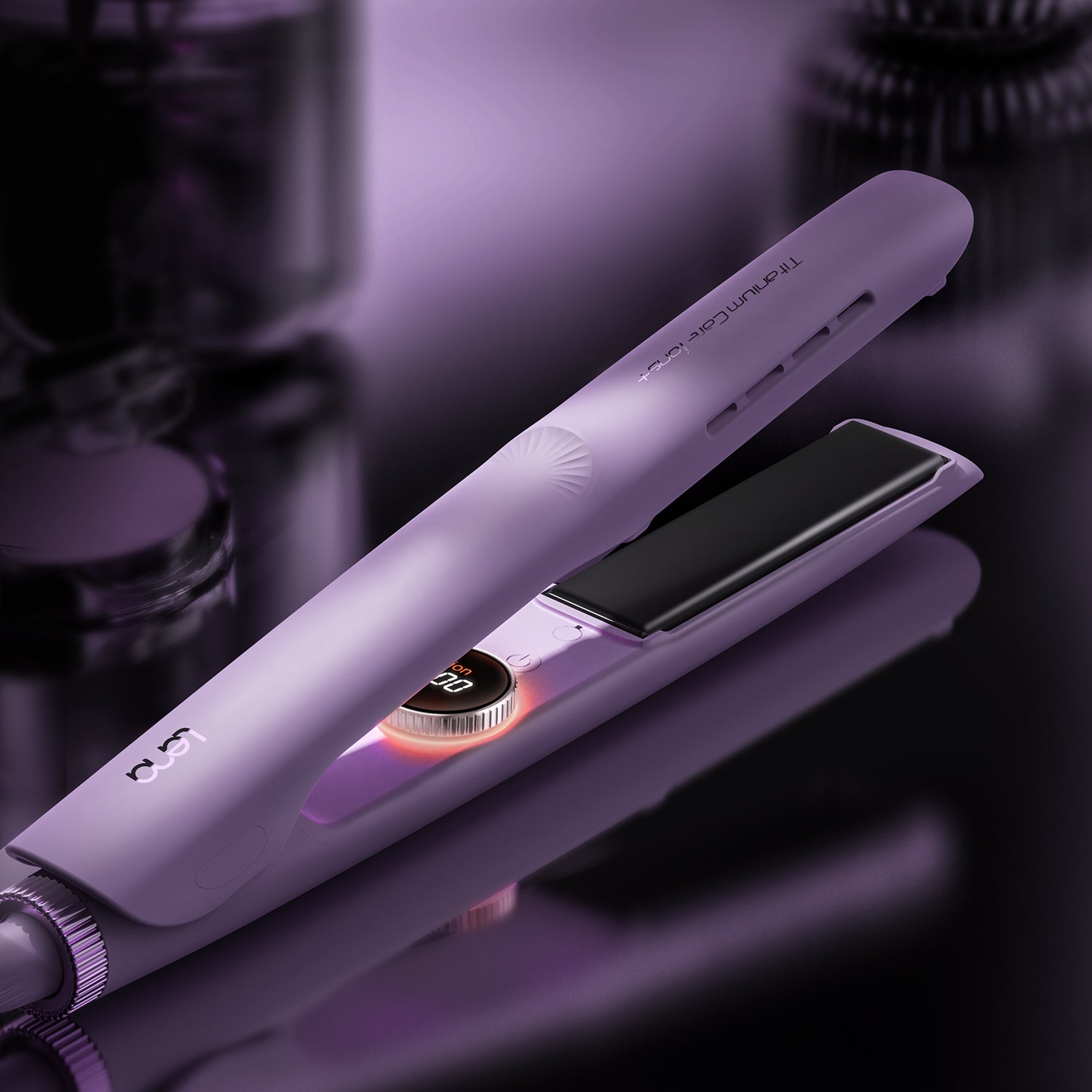 Prancha Profissional Titanium Care ion+ LENA- H12